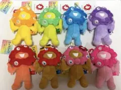 ミャクミャク 日焼け マスコットボールチェーン 推しカラー セット