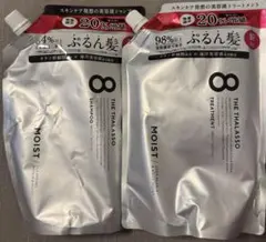 「20%増量」エイトザタラソ モイスト シャンプー ＆トリートメント 詰替えのサムネイル