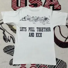 90s オールドサーフ ロンジョン バックプリント Tシャツ ココアビーチ 
