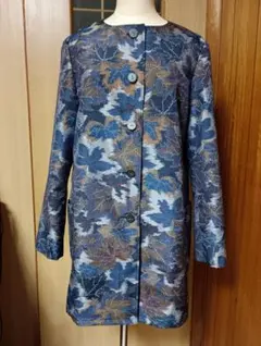 着物リメイク　ハーフコート9～11号