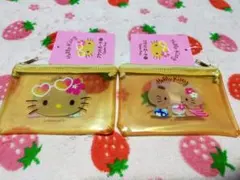 日焼けキティ クリアポーチS 2個セット