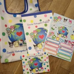 Sanrio Nakayoku Project グッズセット　日赤
