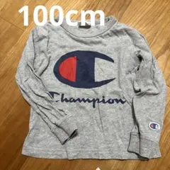 Champion グレー クルーネック トレーナー　スウェット