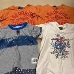 KYURINGER 宇宙柄 Tシャツ 110 双子　ペア　お揃い　男の子