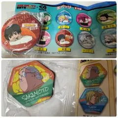 新品未開封　SAKAMOTO DAYS NAGUMO缶バッジとマグネット2枚