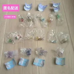 めじるしアクセサリー　ディズニー　プリンセス　コンプリート　キャラクター4点