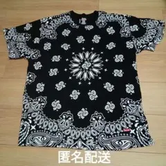 Supreme×Hanes　ペイズリー　バンダナ柄 Tシャツ　XL　１枚