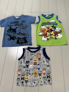アンパンマン まとめ売り　80〜95 半袖Tシャツ ノースリーブ