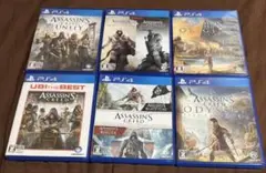 アサシンクリード PS4ソフト6枚セット
