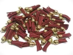 訳あり　タッセル　小豆色　１００個セット