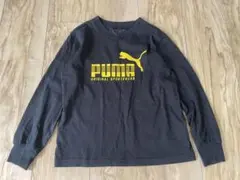 PUMAプーマ　長袖カットソー　130 黒