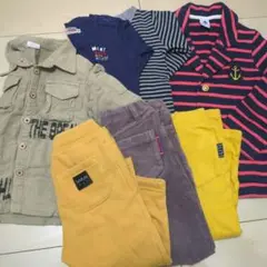キッズ服セット（ジャケット・パンツ）７点　男の子