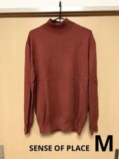 【送料込】SENSE OF PLACE メンズニット Mサイズ
