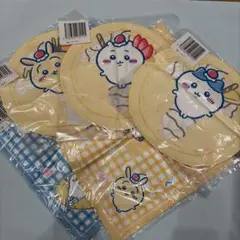 ちいかわ　クレープくじ　タオル　ハンカチ　まとめ売り　ハチワレ　うさぎ