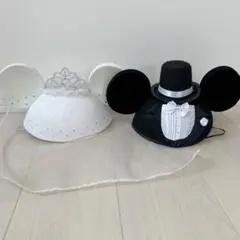 イヤーハット ウェディング Disney】US Disney ウェディング 結婚式 イヤーハットセット
