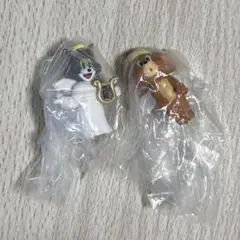 トムとジェリー つまんでつなげてますこっと2 天使と悪魔 ガチャガチャ