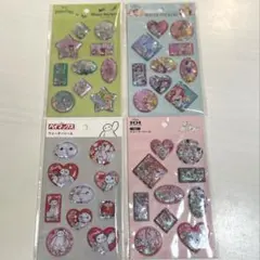 ディズニー　ウォーターシール　4種セット　セリア