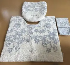 LAURA ASHLEY トイレマット・カバーセット