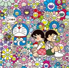 村上隆 初恋 そして我思う、今夜のディナーのことなど ED300 額装