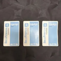 Navigo Easyカード 3枚セットのサムネイル