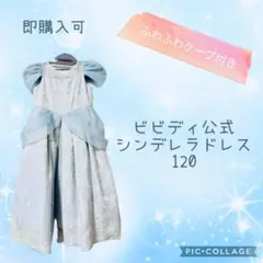 ビビディ シンデレラドレス ケープ付 120