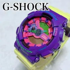 美品 希少 G-SHOCK ハイパー・カラーズ イエロー パープル 【0229】のサムネイル