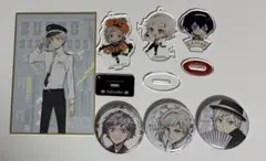 文スト　中島敦　ミニアクリルスタンド　色紙　缶バッジ　泉鏡花　まとめ売り