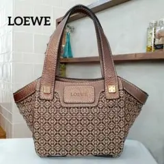 ⭐LOEWE⭐美品　ロエベ　ニューロードライン　ハンドバッグ　リピートアナグラム