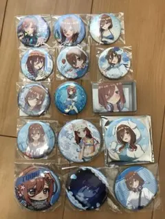 五等分の花嫁　中野三玖　缶バッジ等セット