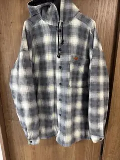 う*い様 90s USA製 Quiksilver フード付きチェックジャケット