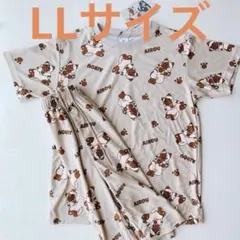 【新品未使用】タグ付き　アイルー　パイル　ルームウェア上下　サイズＬＬ