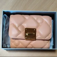 Charles&Keith財布ティリー キルトウォレット オレンジ元箱付