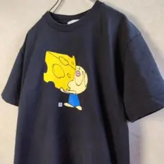 キャラクタープリントTシャツ　ブラック　M