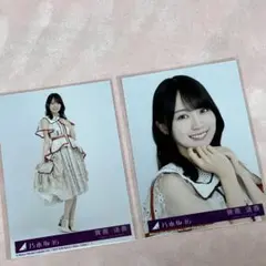 乃木坂46 ビリヤニ 封入 生写真 賀喜遥香 2枚