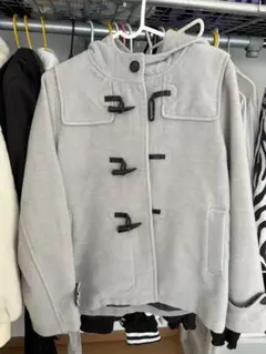 East Boy グレー ダッフルコート グランジ系 フェアリーグランジ