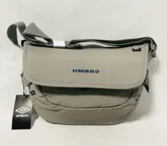 【新品】UMBRO アンブロ ショルダーバッグ グレー 男女兼用のサムネイル
