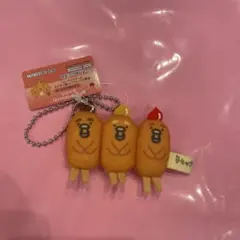 新品未使用品　チキップダンサーズ ぶらさげぬいぐるみ アメリカン小ドッグ