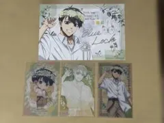 flower crown ブルーロック 潔世一　クリアカード　ポストカード