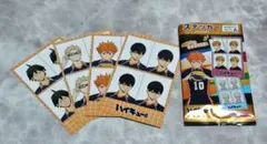ハイキュー　証明写真風ステッカー　烏野１年セット