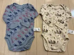UNIQLO ベビー肌着2着セット 80サイズ ミッキー