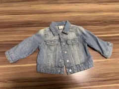 H&M ライトブルー デニムジャケット　80サイズ程度