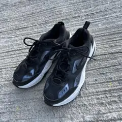 NIKE M2K TEKNO ダッドスニーカー 黒白　NIKE 24cm 美品