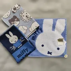 ３枚 新品 Miffy ミッフィー ミニタオル ガーゼハンカチ