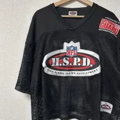 NFL H.S.P.D. メッシュ ゲームシャツ ブラック XLのサムネイル