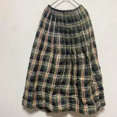 Southern Lady 【S】チェック柄フレアスカート 秋冬
