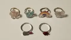 フライングタイガーなど　子供用指輪セット