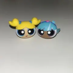 パワーパフガールズ キャラリング バブルス ブリス 2点セット