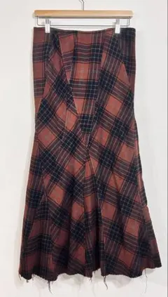 専用ジュンヤワタナべコムデギャルソン マーメイドフレアスカート　チェック柄 2025年最新】JUNYA WATANABE COMME des GARCONS レディース ロング