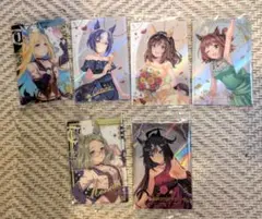 ウマ娘　ウエハース　6種まとめ売り