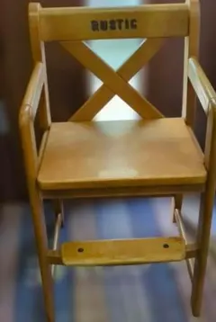 希少 karimoku カリモク RUSTIC ベビー キッズ ハイチ